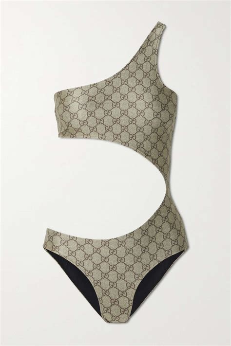 maillot bain gucci|net a porter gucci swimsuit.